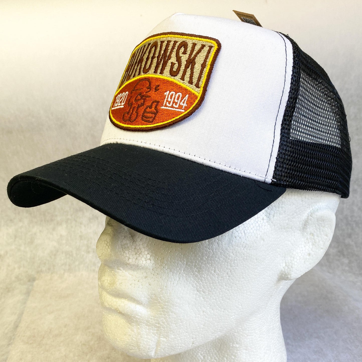 Bukowski Embroidered Patch Trucker Cap