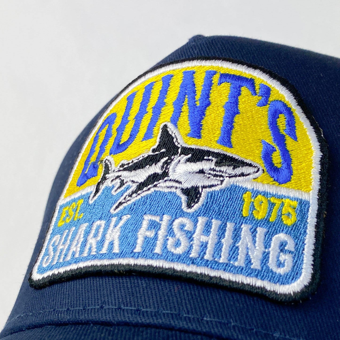 Quint’s Shark Fishing Trucker Hat