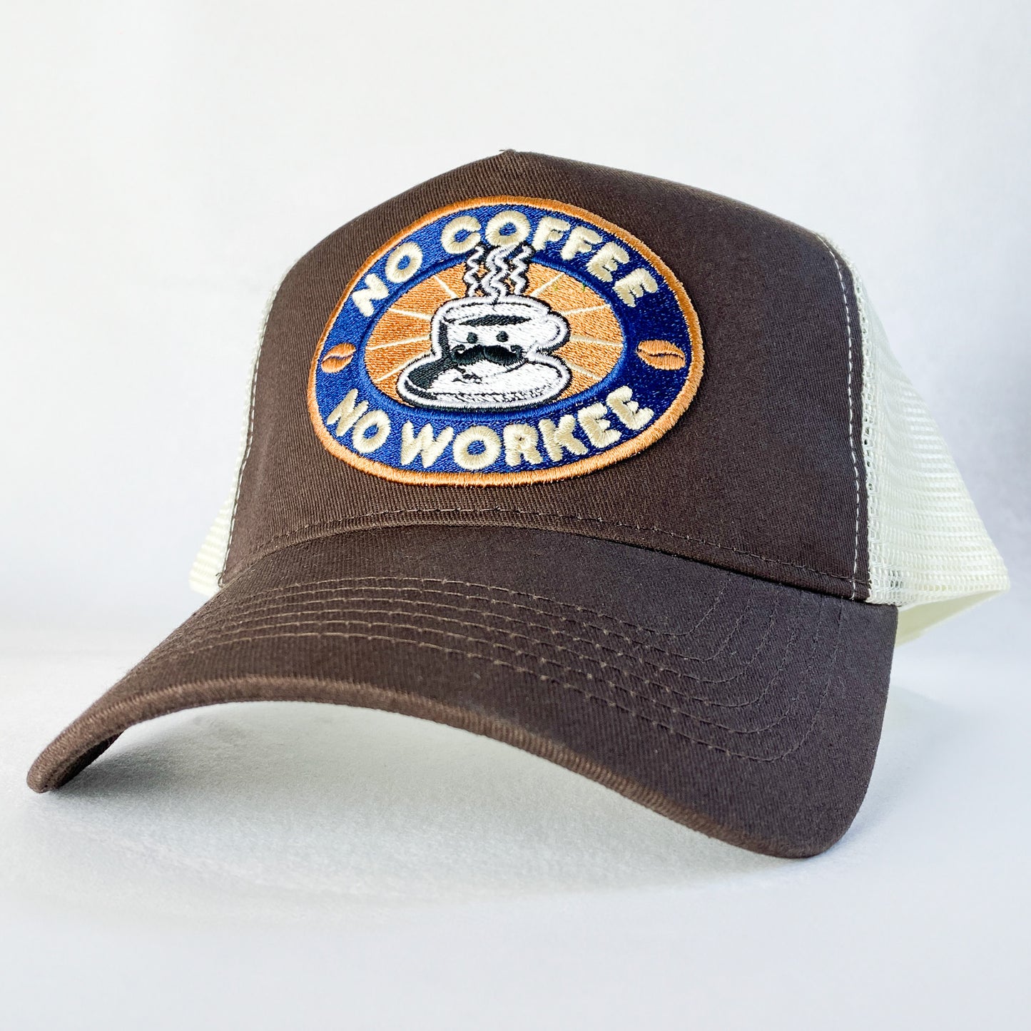 No Coffee, No Workee Trucker Cap