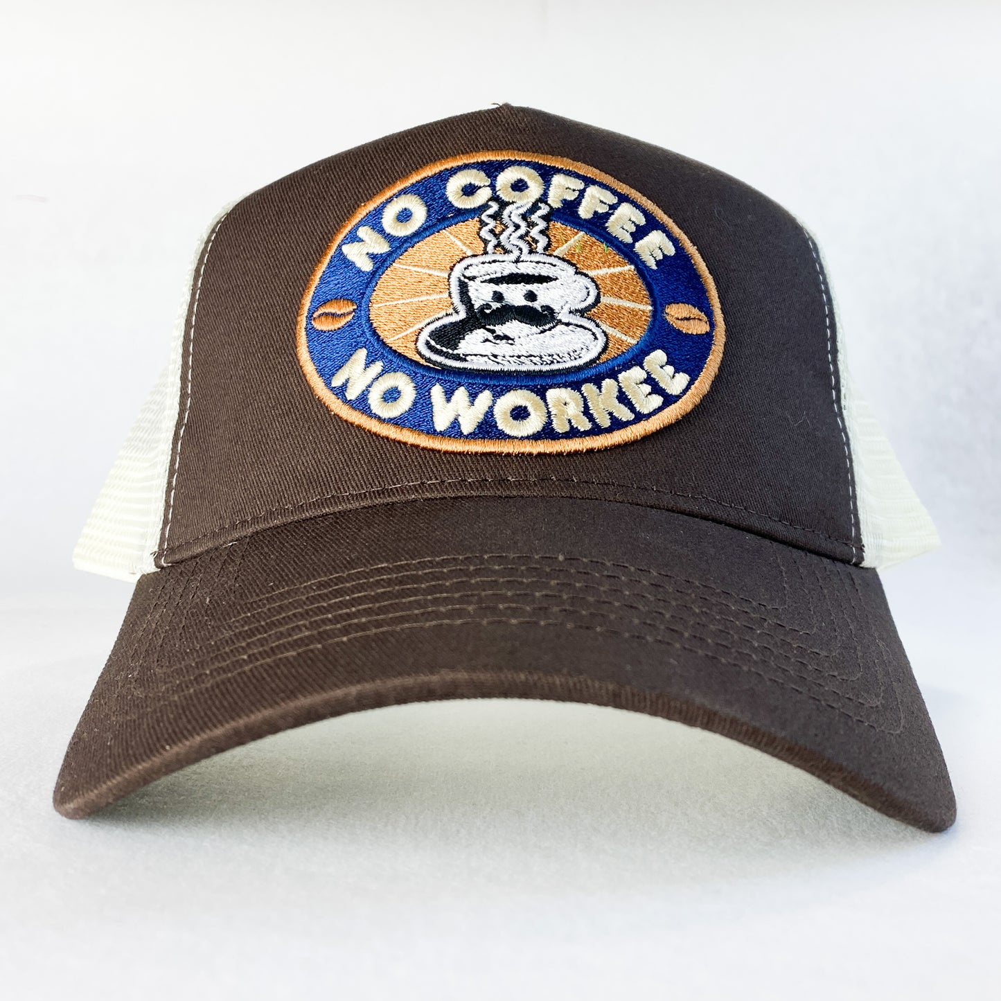 No Coffee, No Workee Trucker Cap