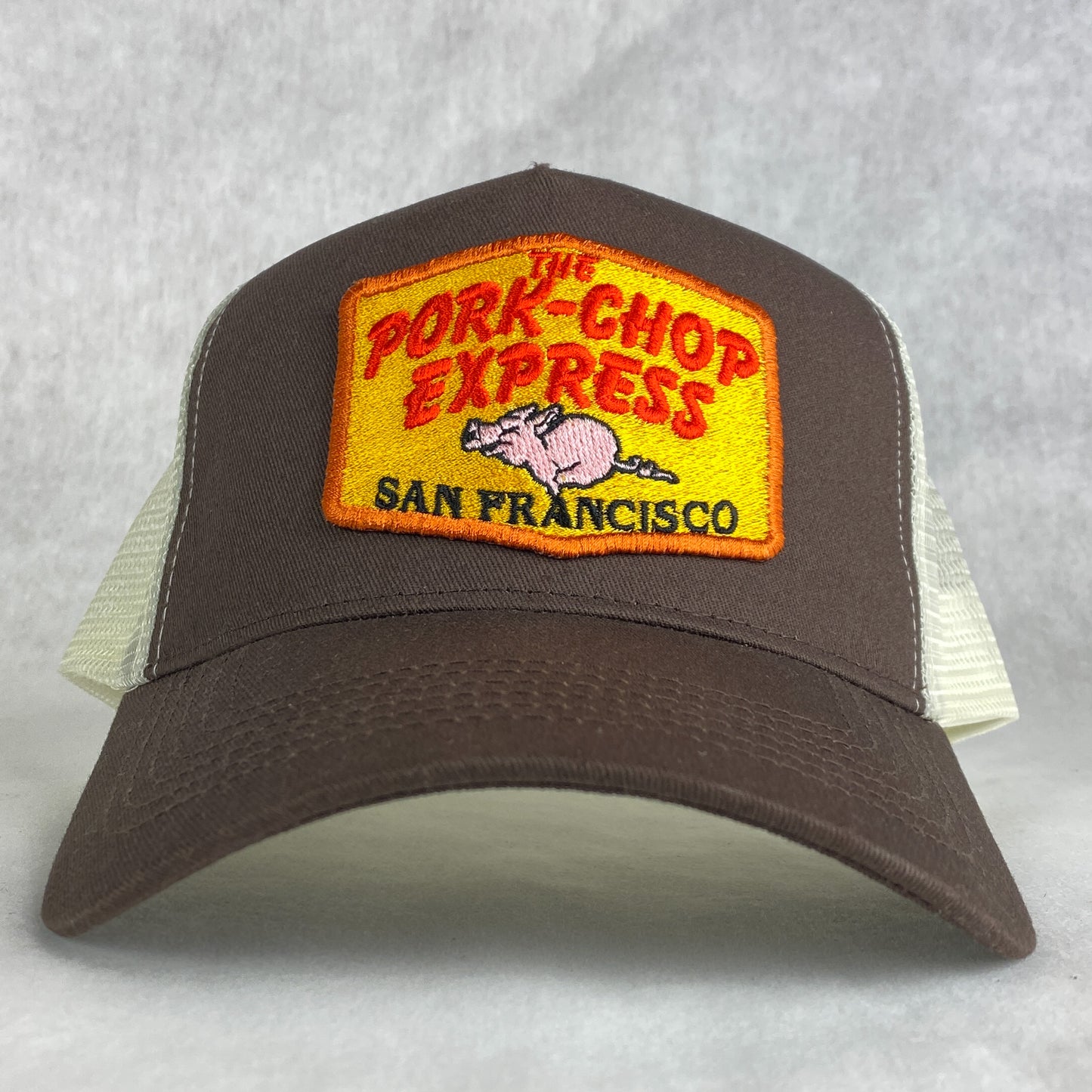 The Pork Chop Express retro trucker cap