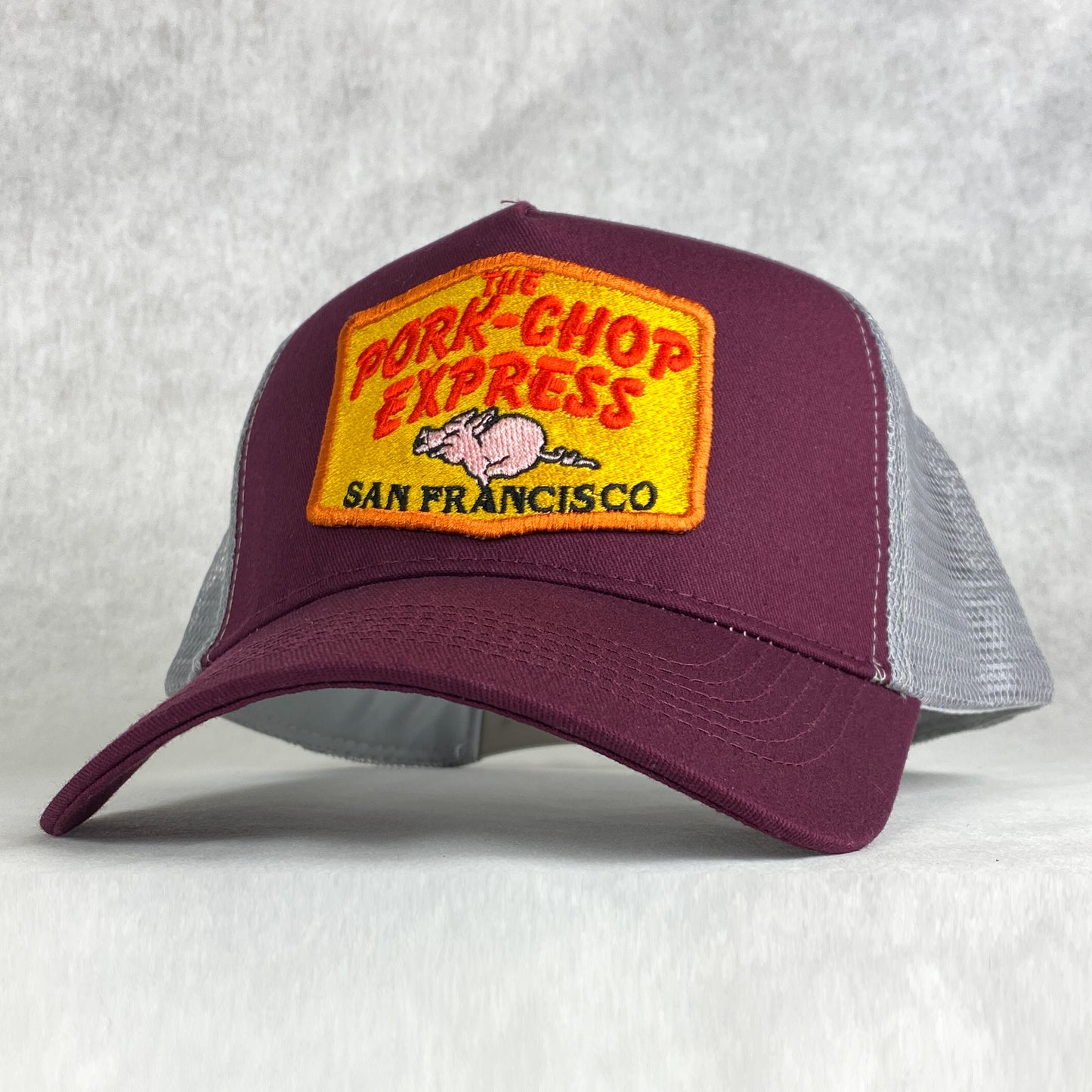 The Pork Chop Express retro trucker cap