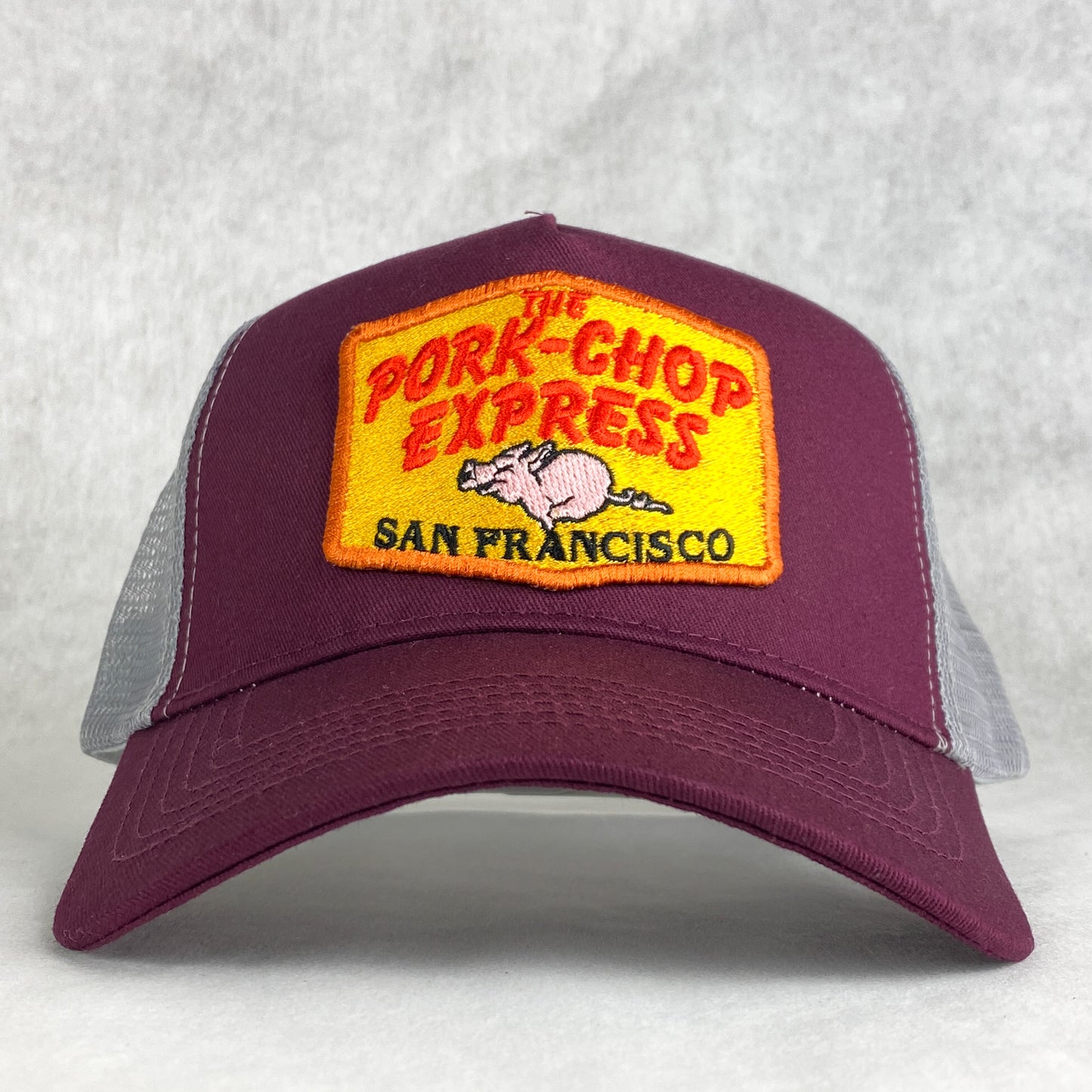 The Pork Chop Express retro trucker cap