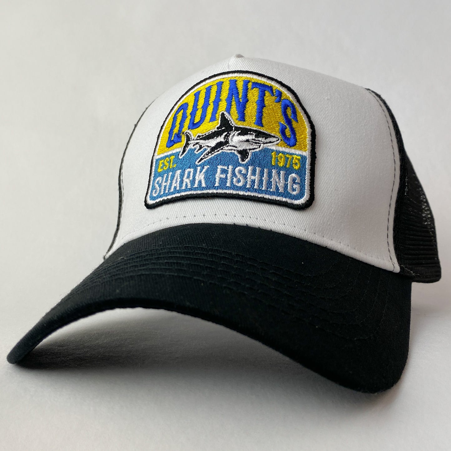 Quint’s Shark Fishing Trucker Hat