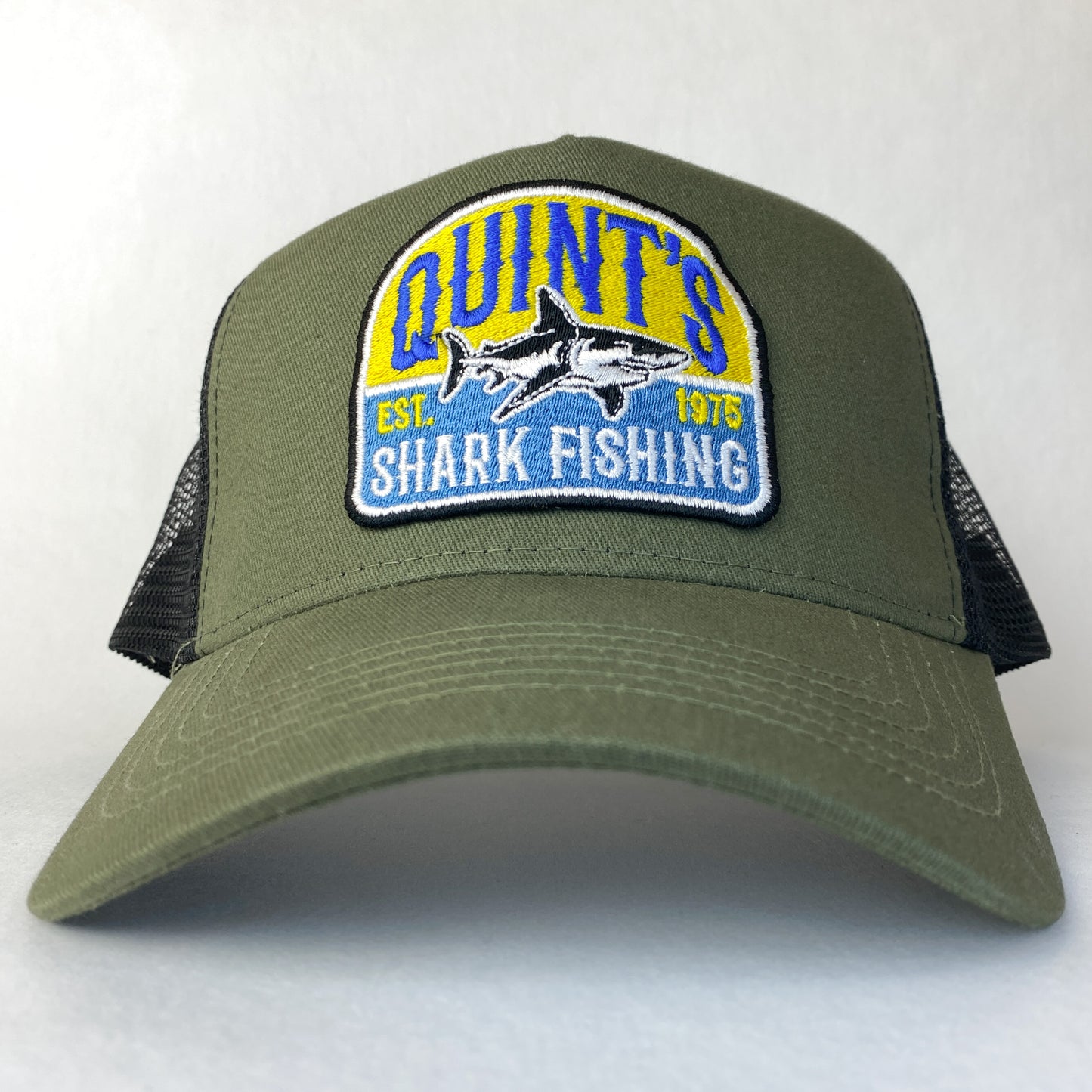 Quint’s Shark Fishing Trucker Hat