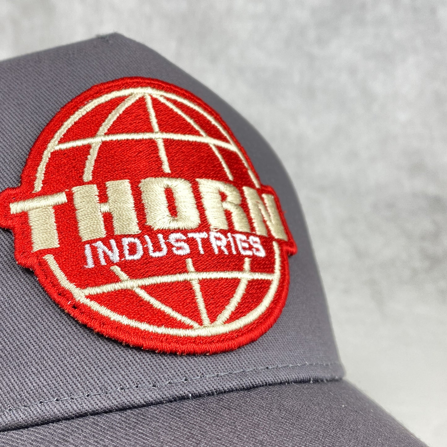Thorn Industries embroidered retro trucker cap