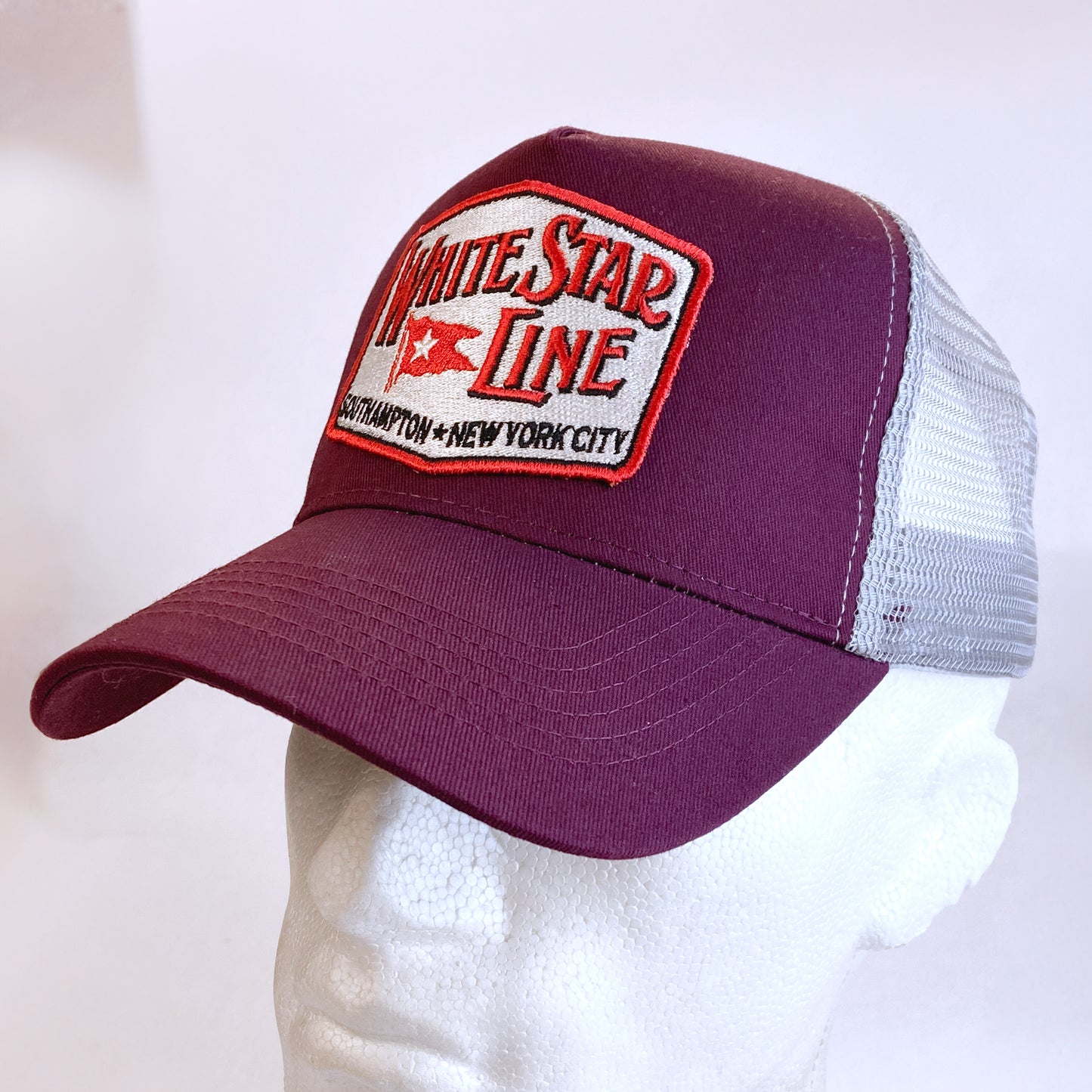 Titanic White Star Line Retro Trucker Hat.
