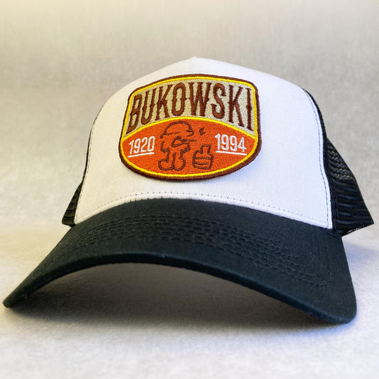 Bukowski Embroidered Patch Trucker Cap