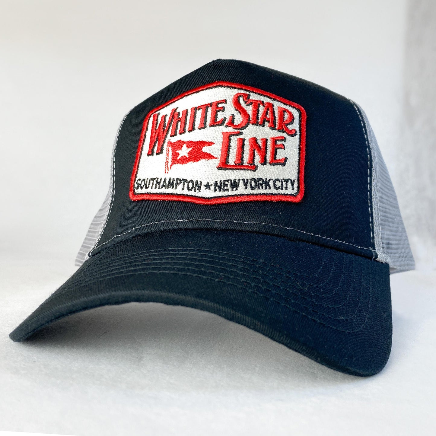 Titanic White Star Line Retro Trucker Hat.