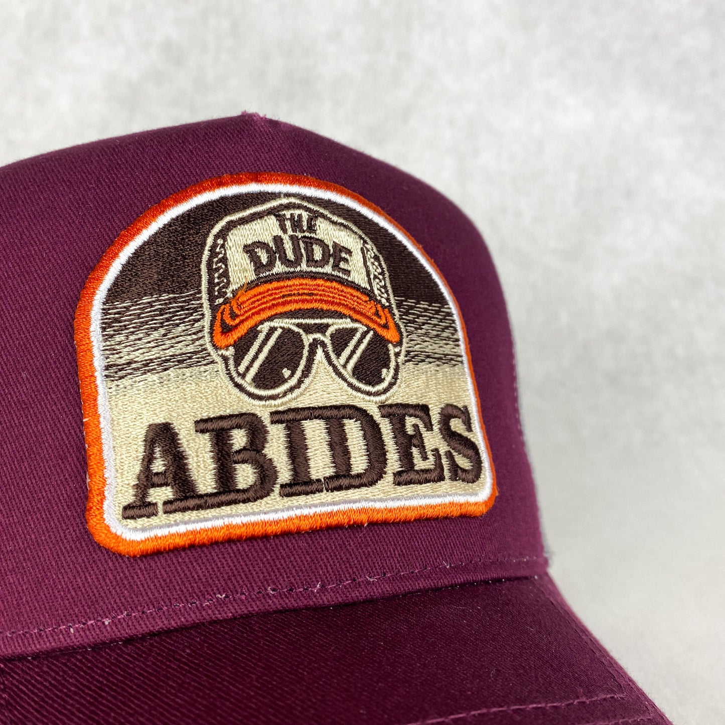 The Dude Abides Trucker Hat