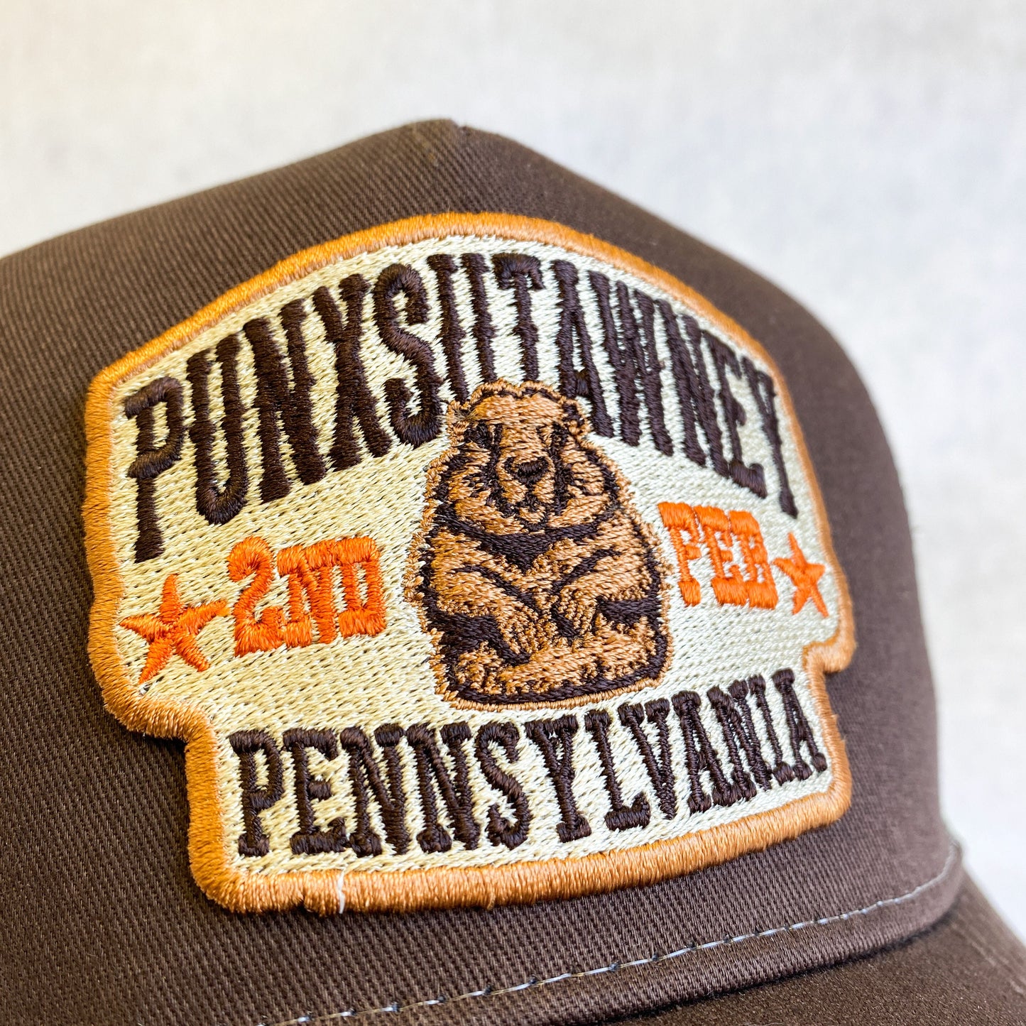 Punxsutawney Pennsylvania Groundhog Day Trucker Hat