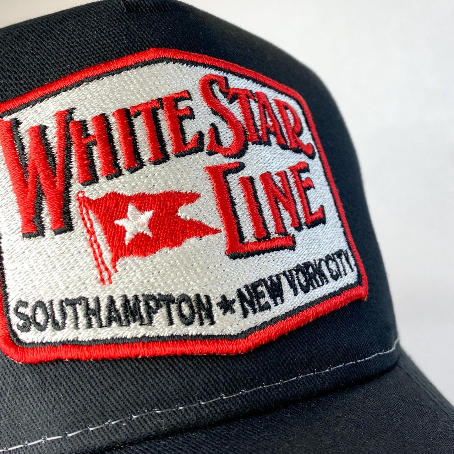 Titanic White Star Line Retro Trucker Hat.