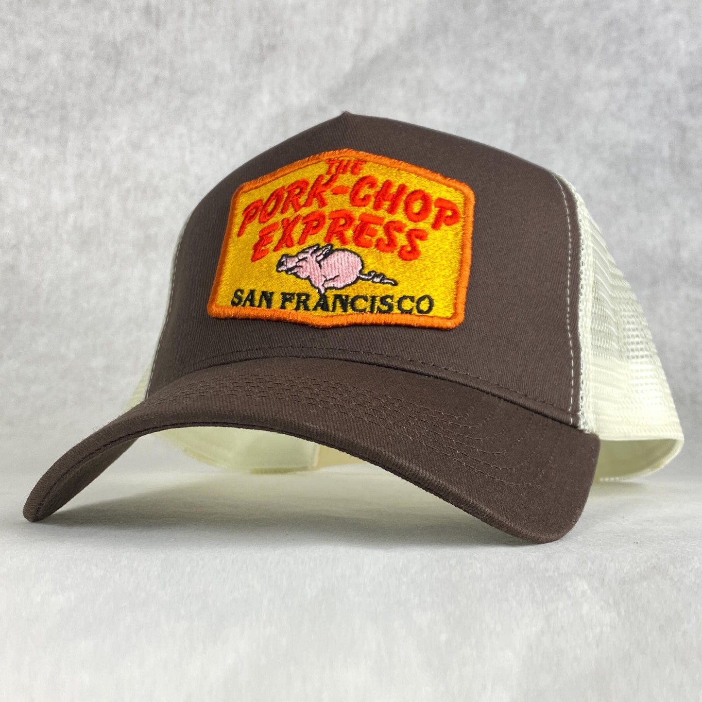 The Pork Chop Express retro trucker cap