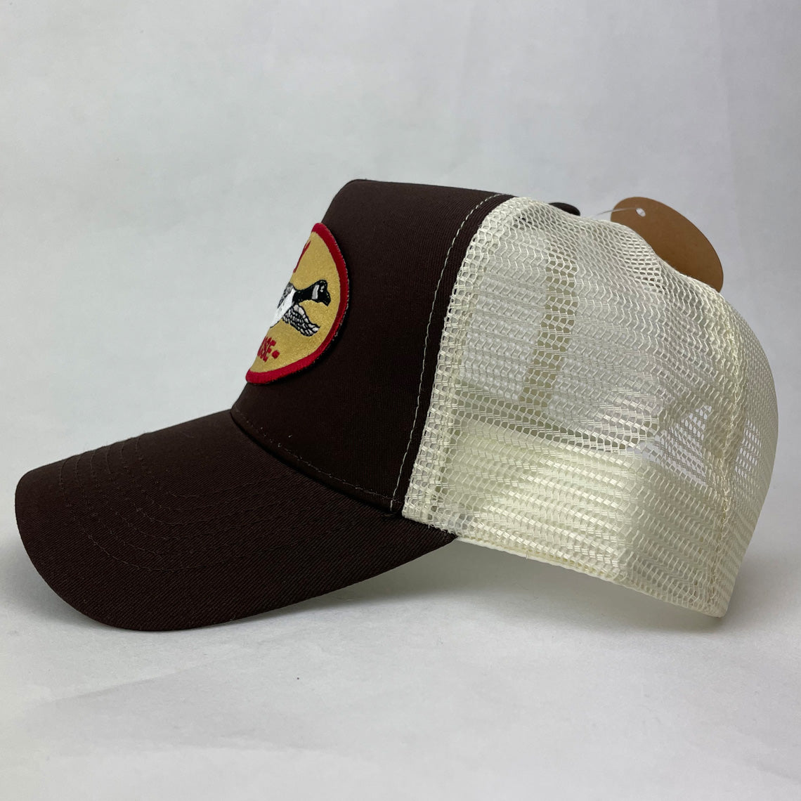 Silly Goose Trucker Hat – Embroidered Patch Cap