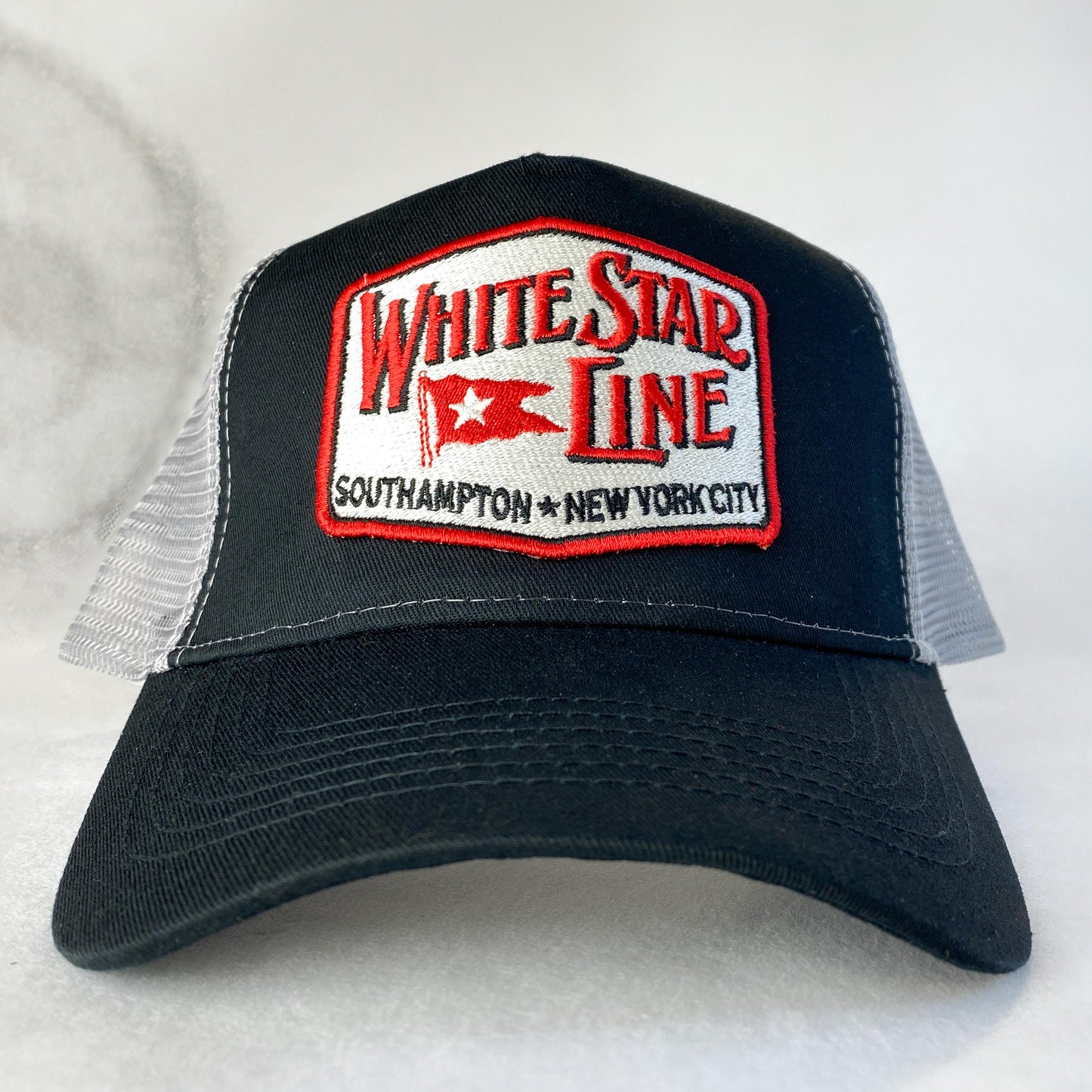 Titanic White Star Line Retro Trucker Hat.