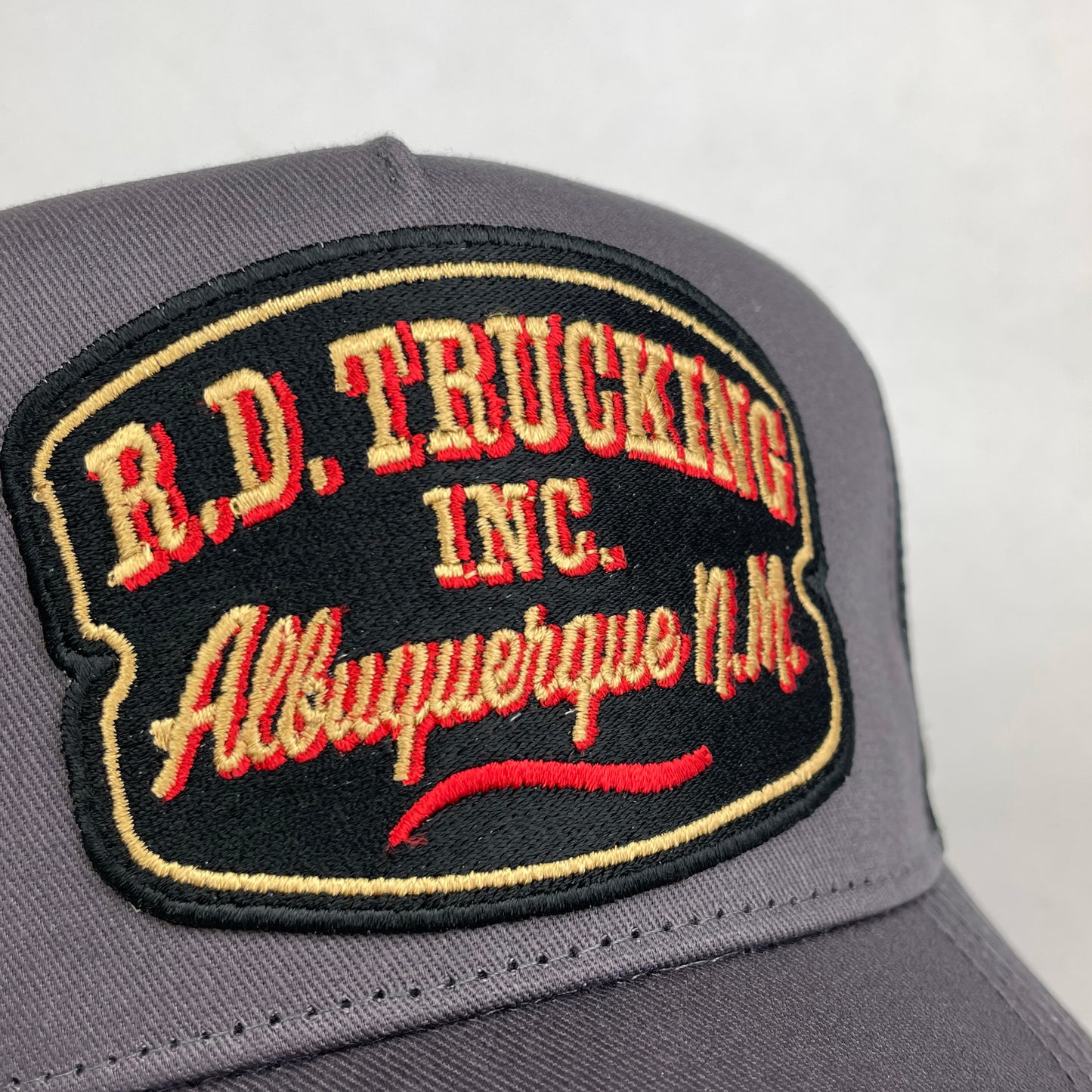 R.D. Trucking Inc. Trucker Hat | Retro Americana Snapback Cap