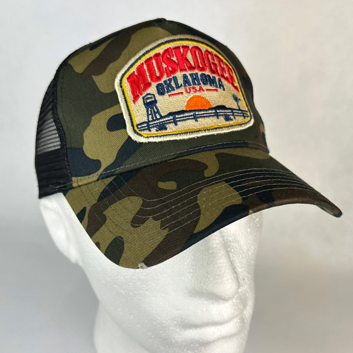 Muskogee Oklahoma Trucker Hat