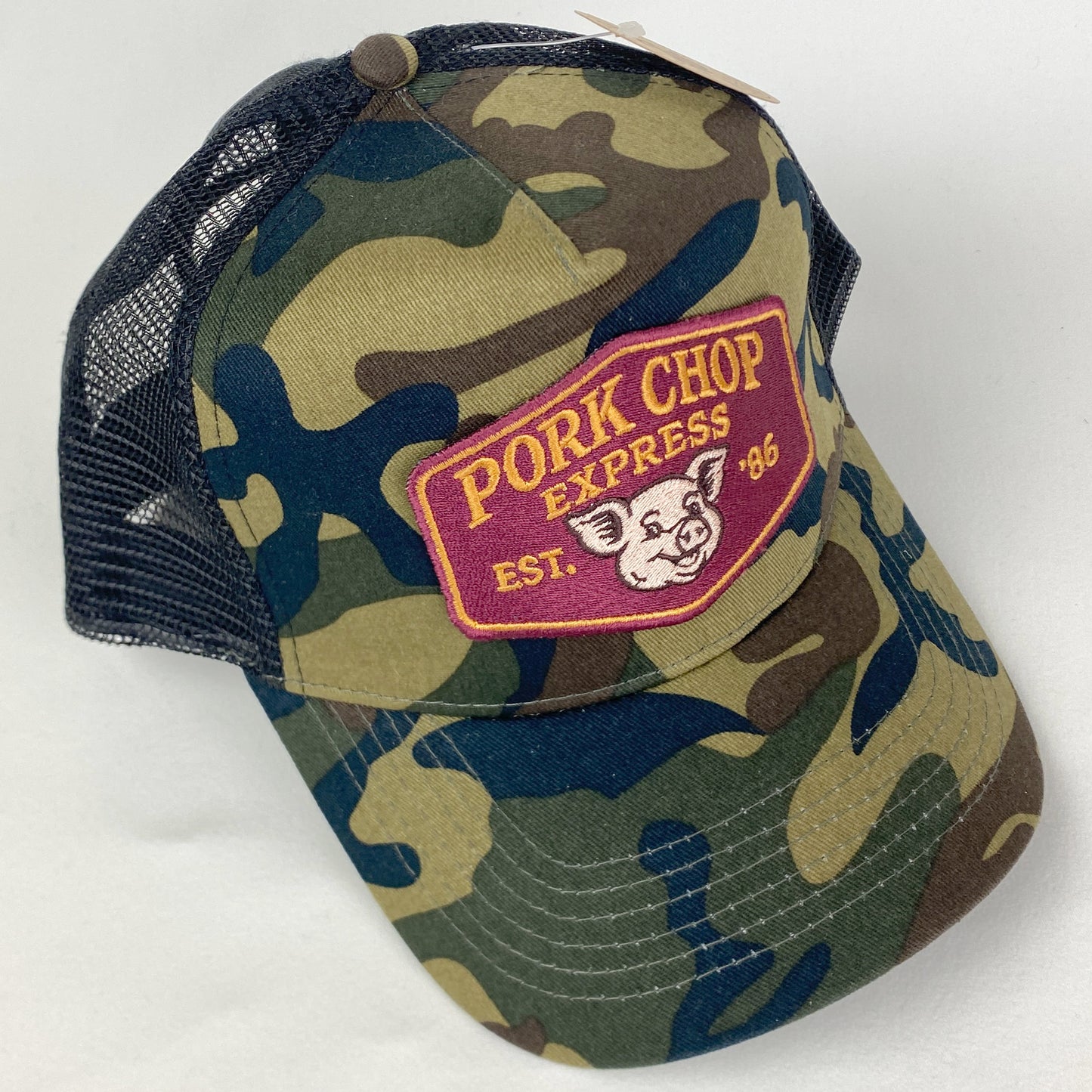 Pork Chop Express Trucker Hat – Camo Edition
