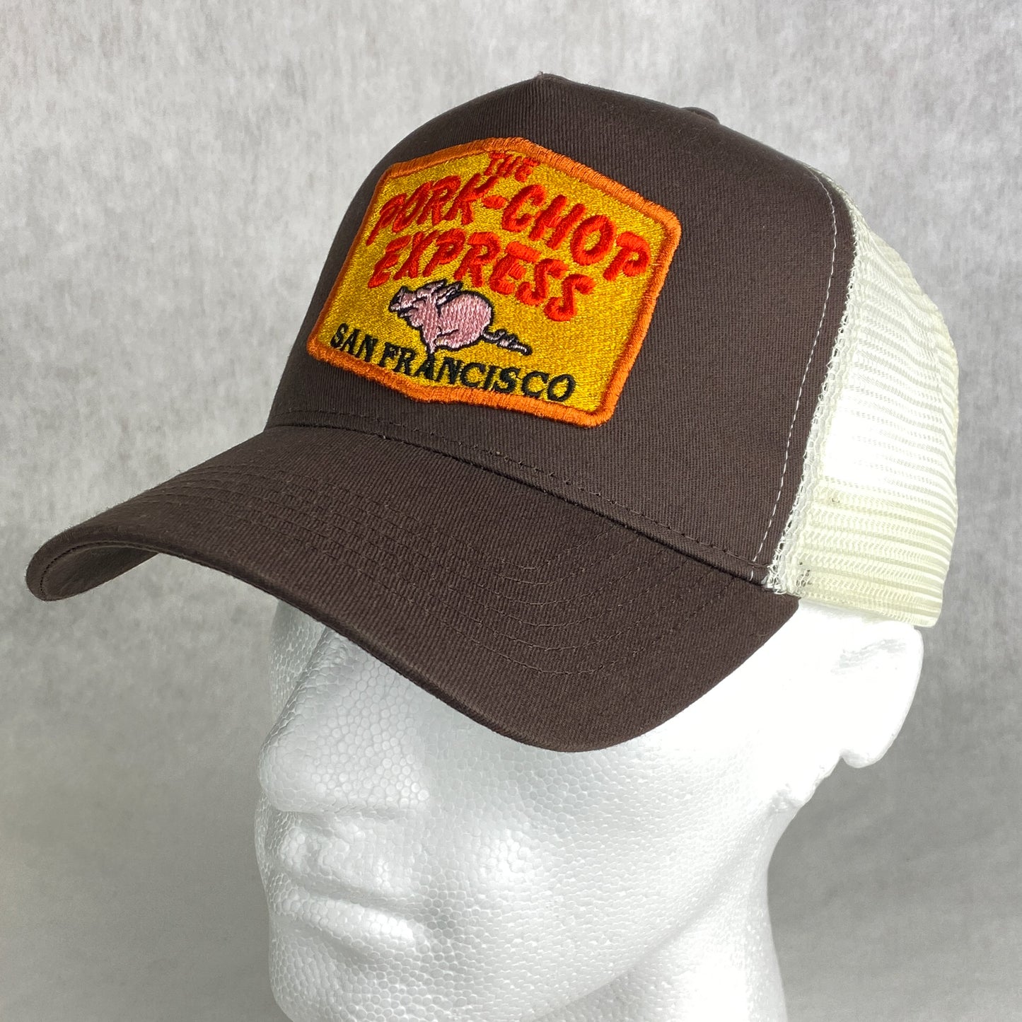 The Pork Chop Express retro trucker cap