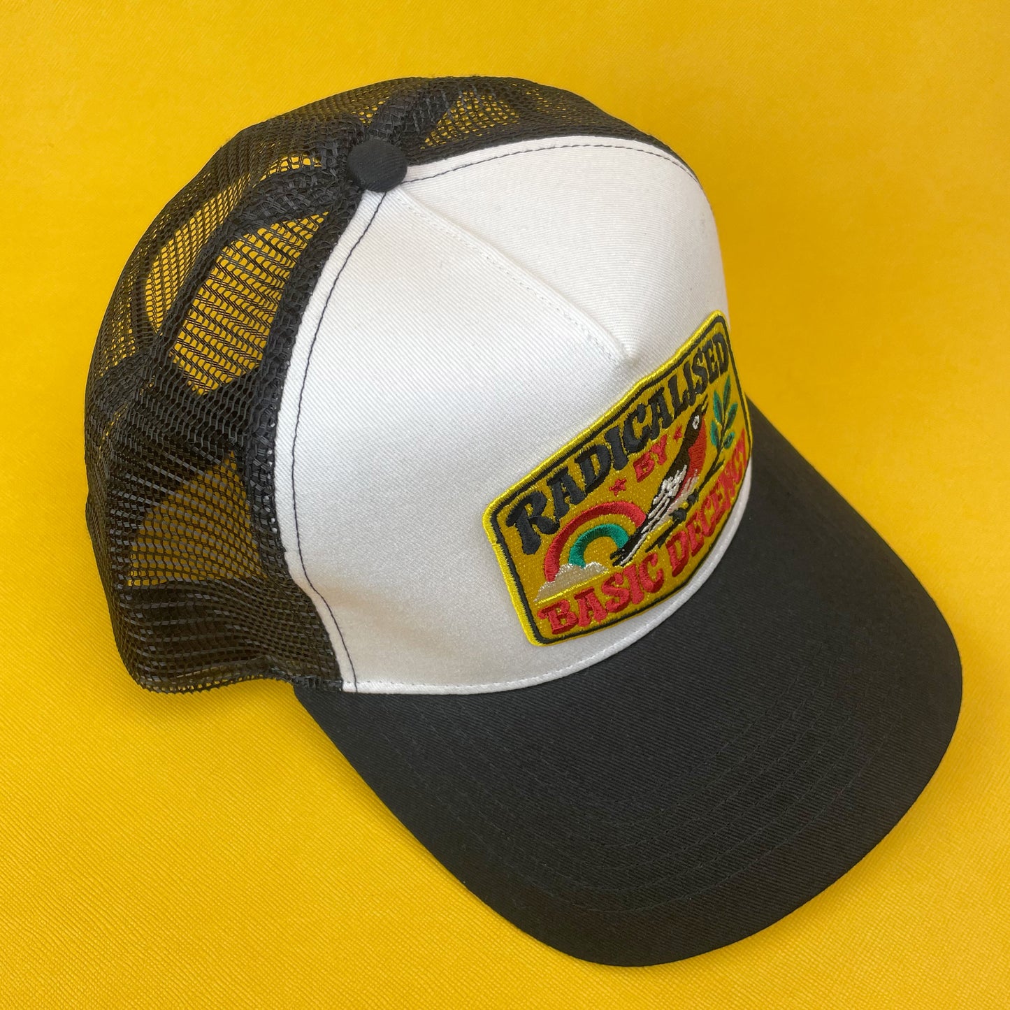 Radicalised By Basic Decency Trucker Hat