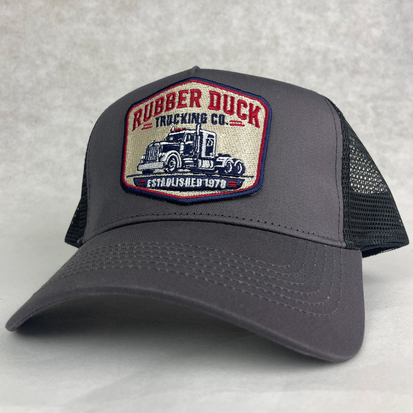 Rubber Duck Trucking Co. Trucker Hat – Established 1978