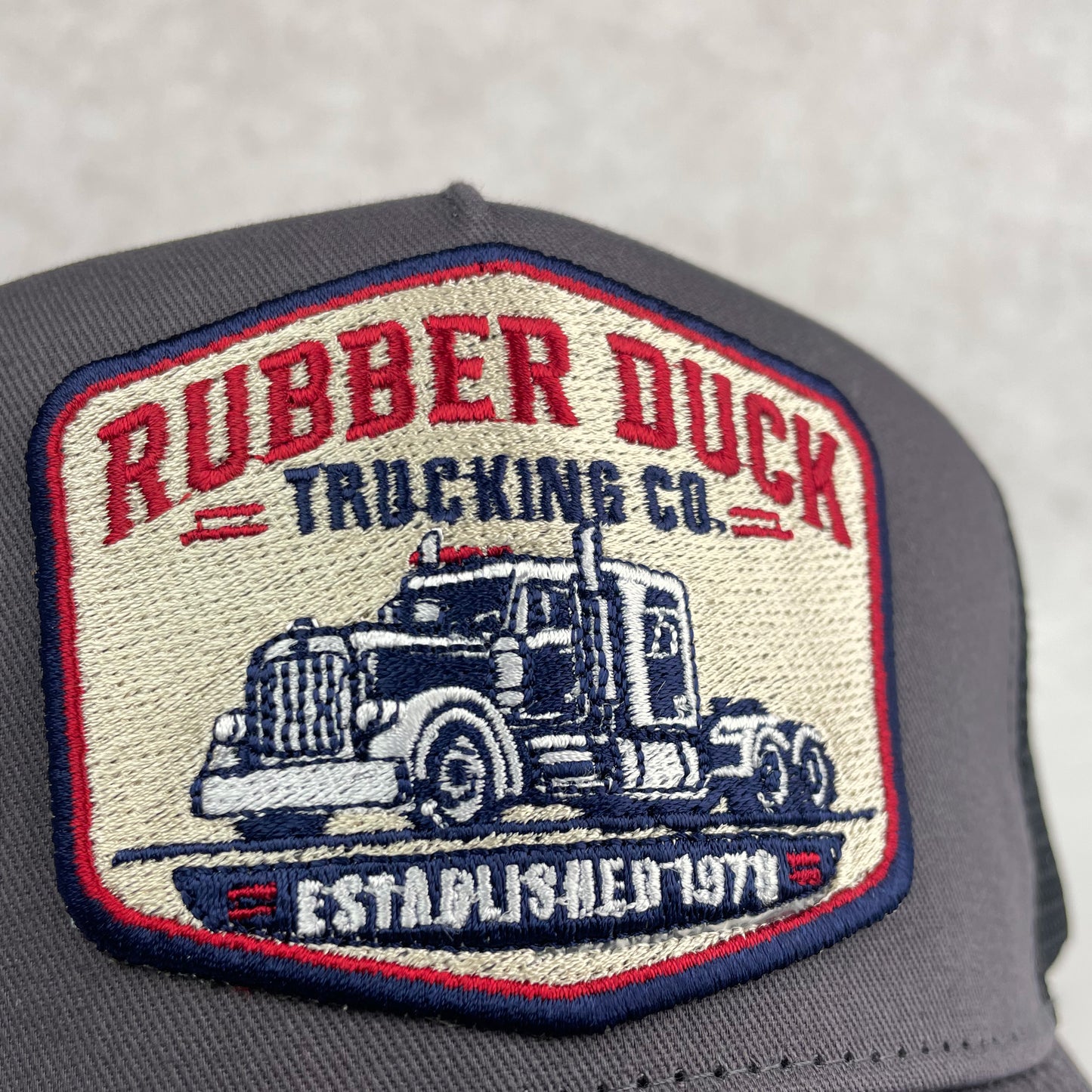 Rubber Duck Trucking Co. Trucker Hat – Established 1978