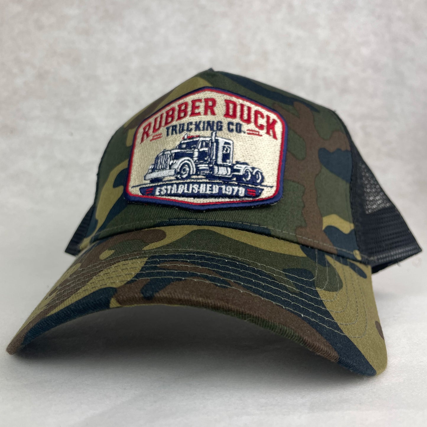 Rubber Duck Trucking Co. Trucker Hat – Established 1978