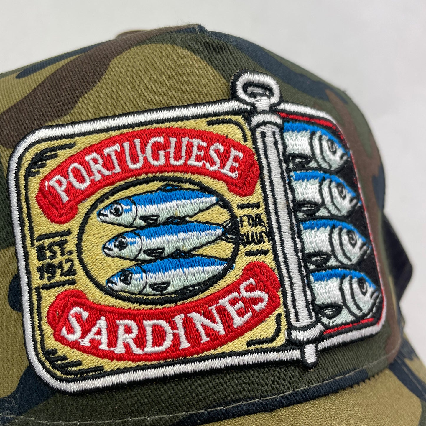 Portuguese Sardines - Tinned Fish Premium Trucker Hat