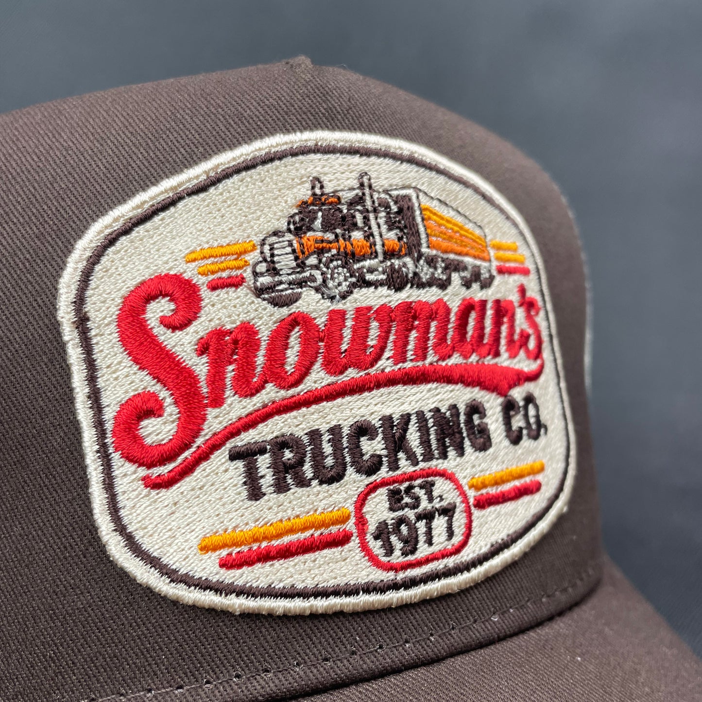 Snowman's Trucking Co. Retro Trucker Cap