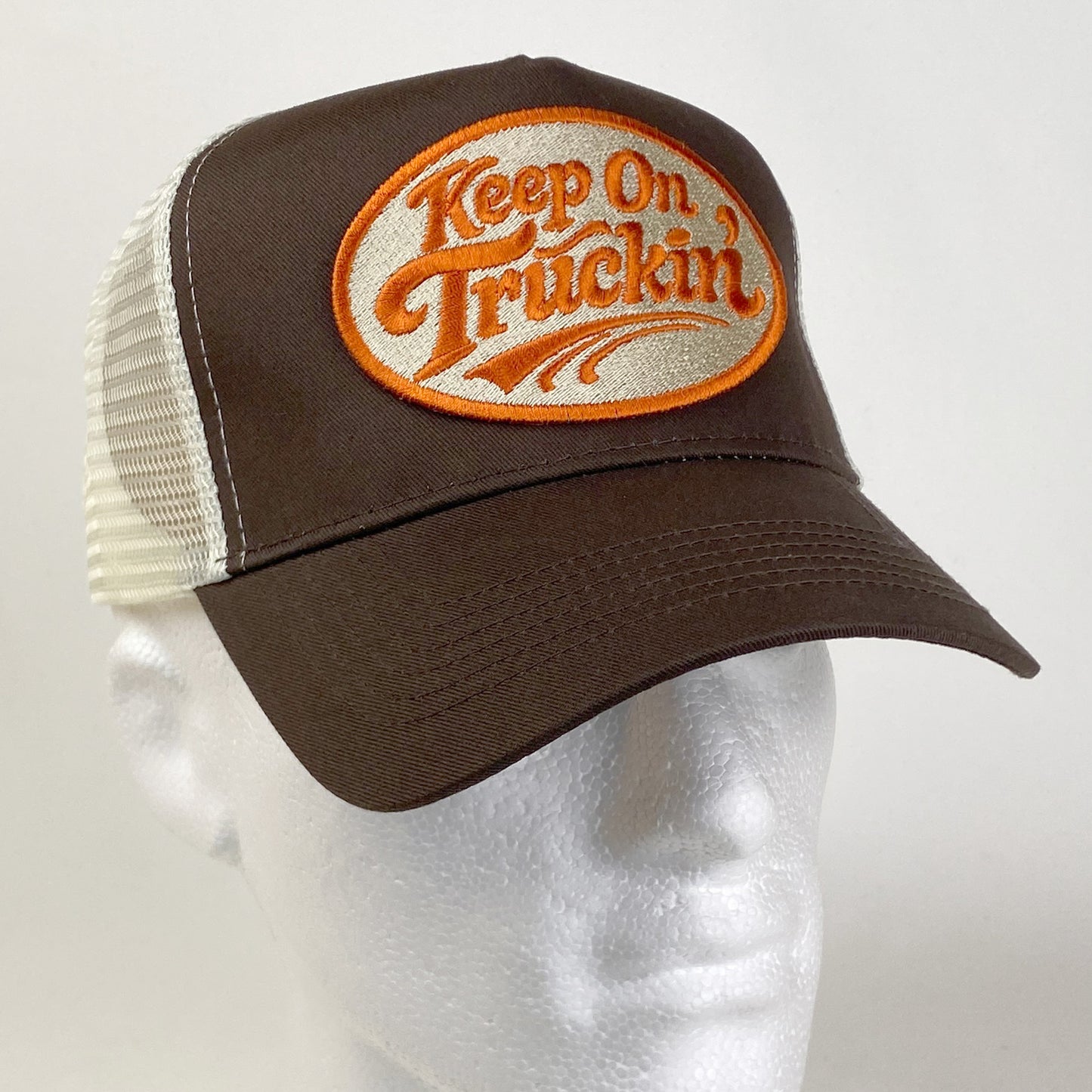 Keep On Truckin' Retro Trucker Hat