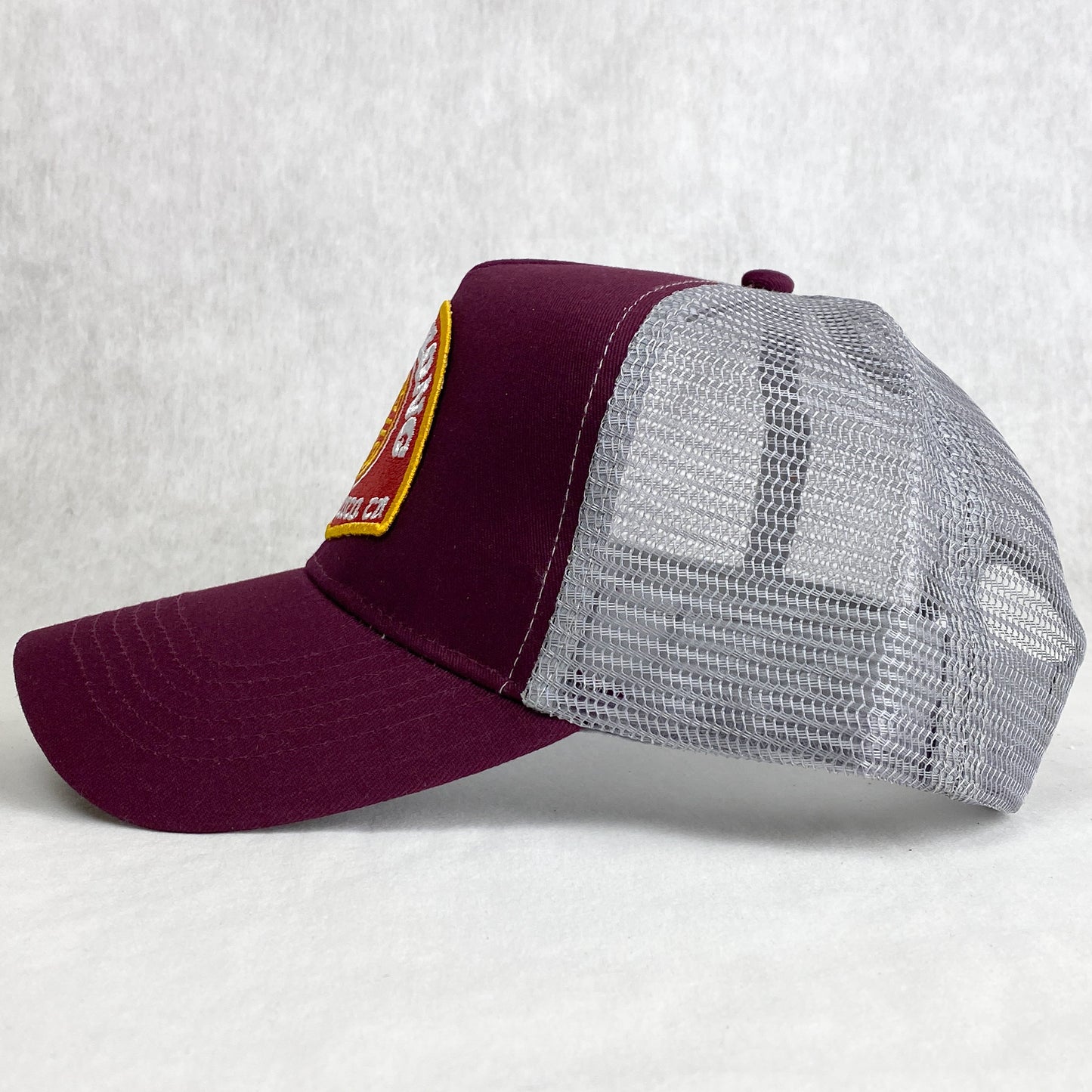 Wing Kong Trading embroidered retro trucker cap