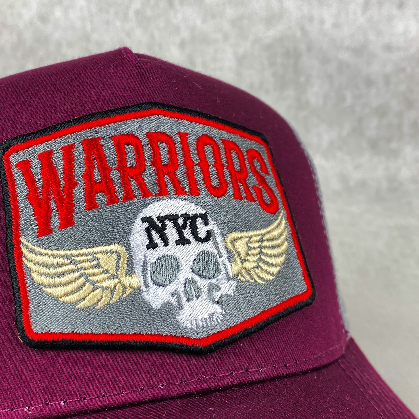 Warriors NYC Embroidered Trucker Hat Cap